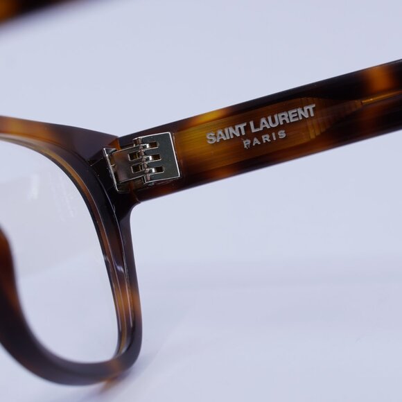 Saint Laurent SL722 006 Eyeglasses Havana 51mm Square Frame - Picture 7 of 10